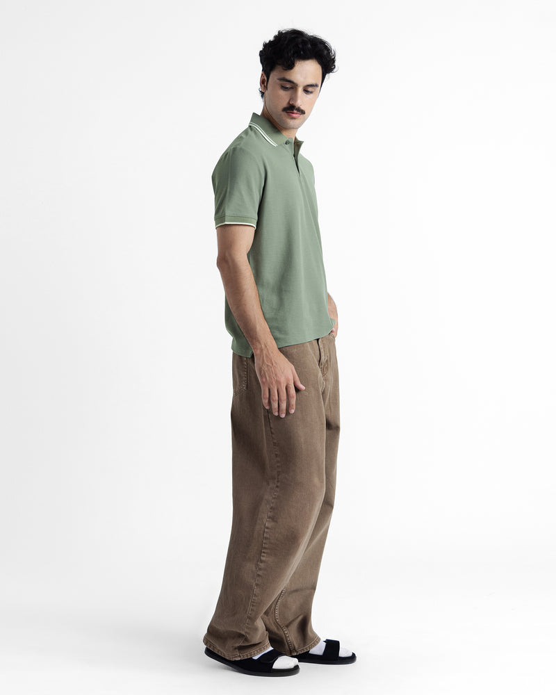 Men Polo Tee - Engine - Buy Now