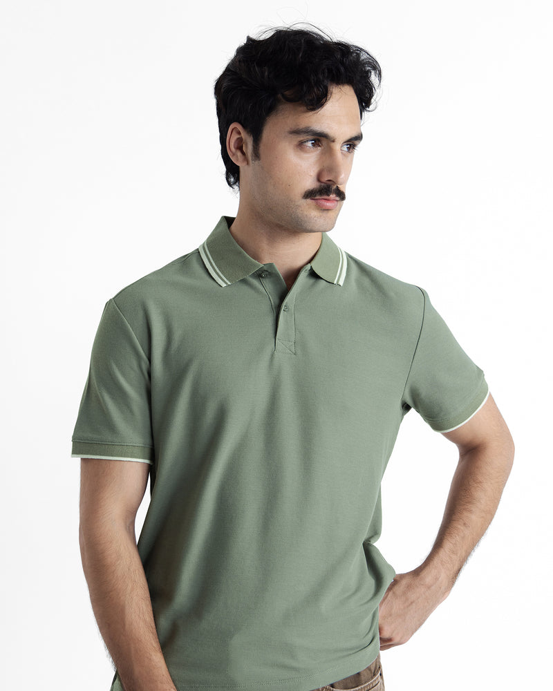 Men Polo Tee - Engine - Buy Now