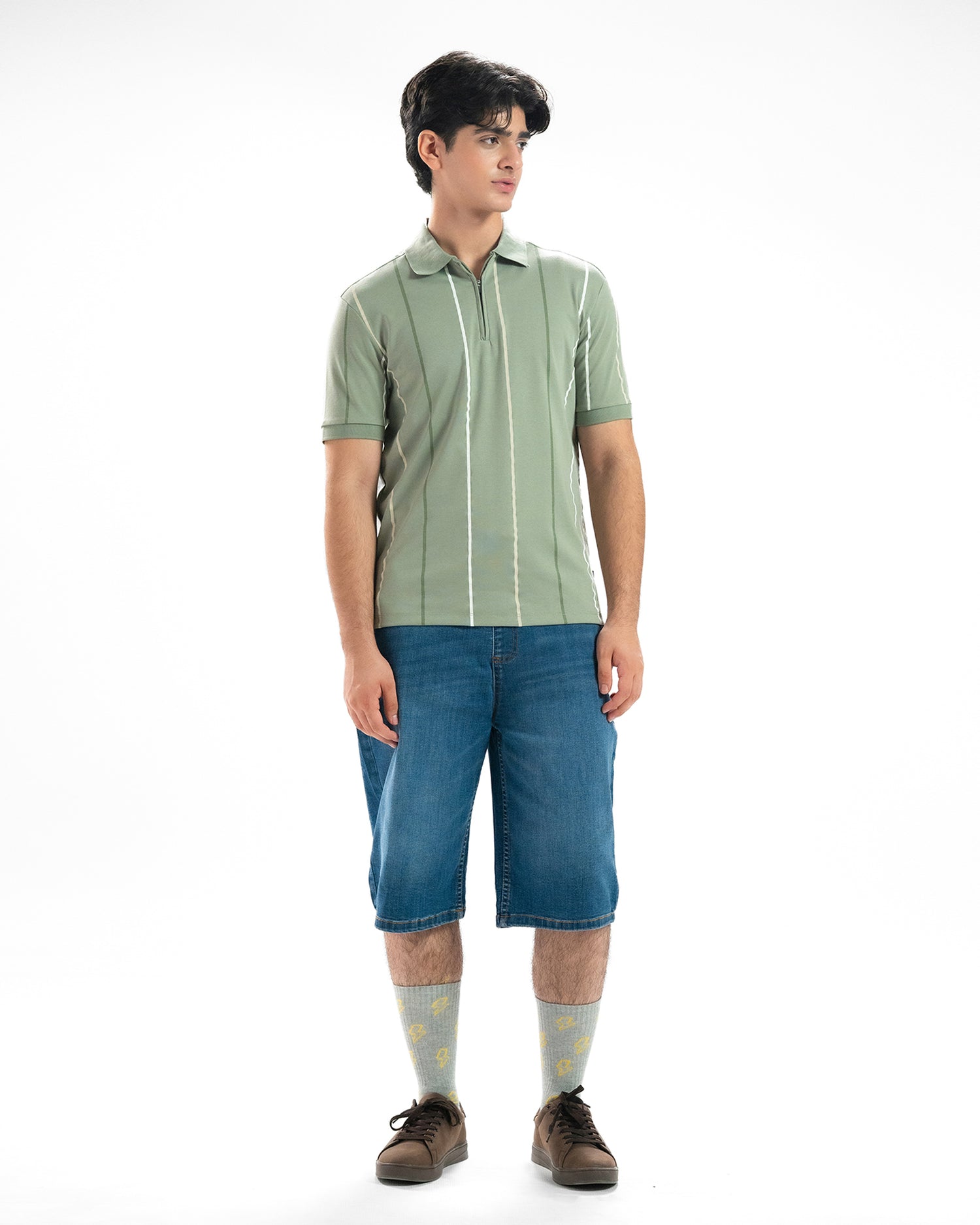 Men Zipper Polo - Engine - Buy Now