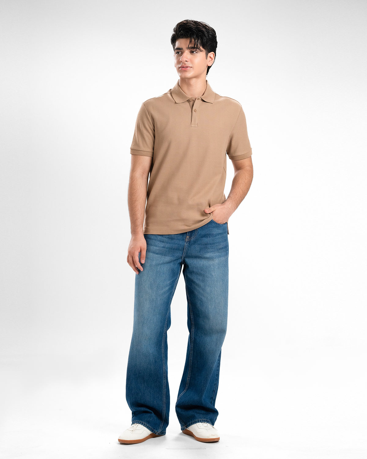 Men Polo Tee - Engine - Buy Now