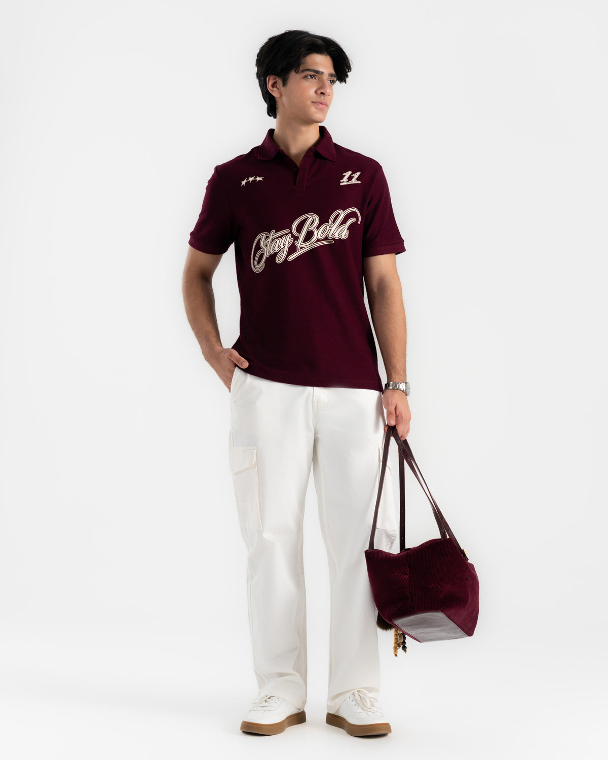 Men Polo Tee - Engine - Buy Now
