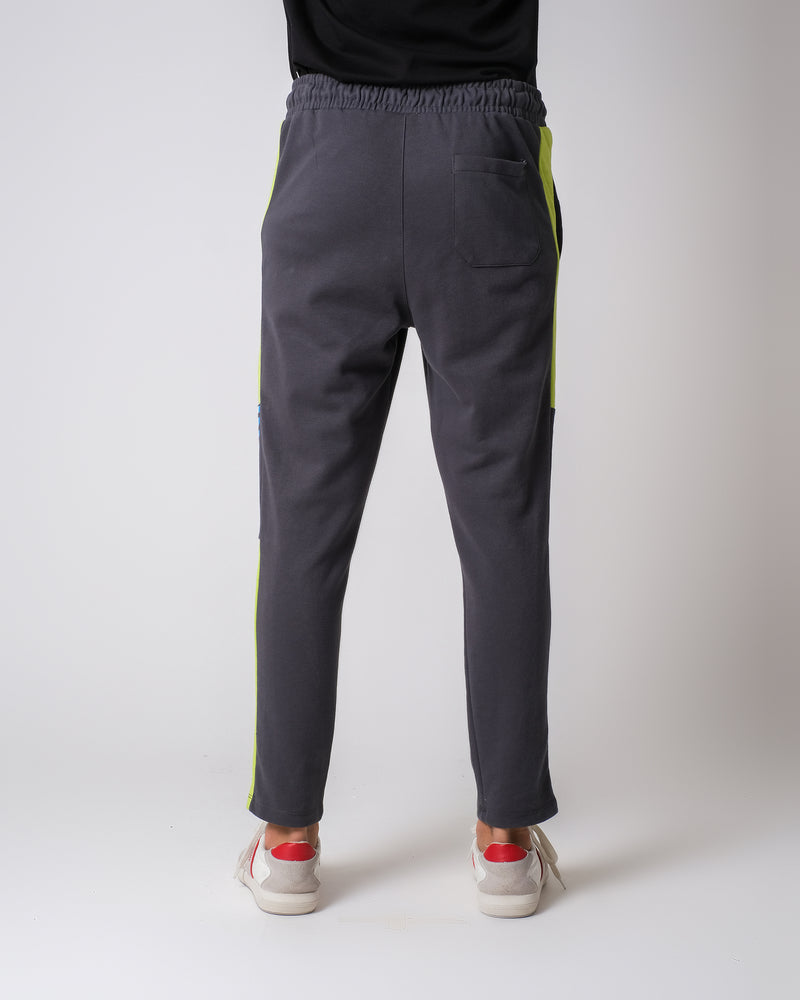Men Contrast Panel Trouser - Engine - Buy Now