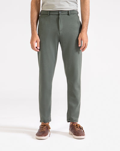 Men Straight Knitted Chino