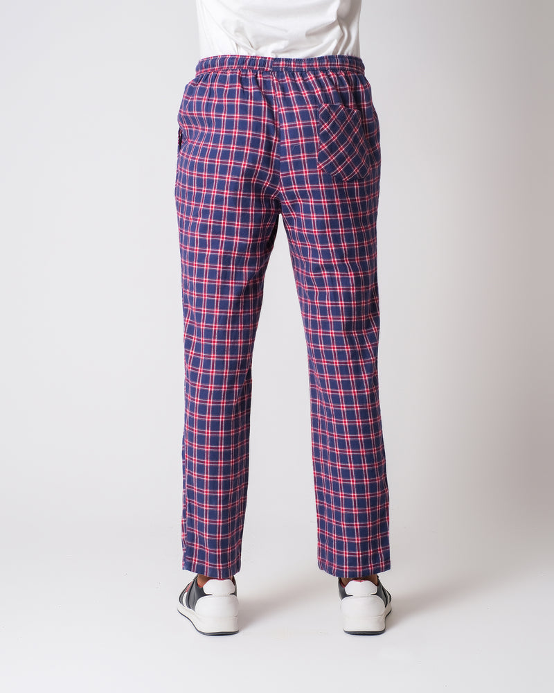 Men Check Trouser - Engine - Buy Now