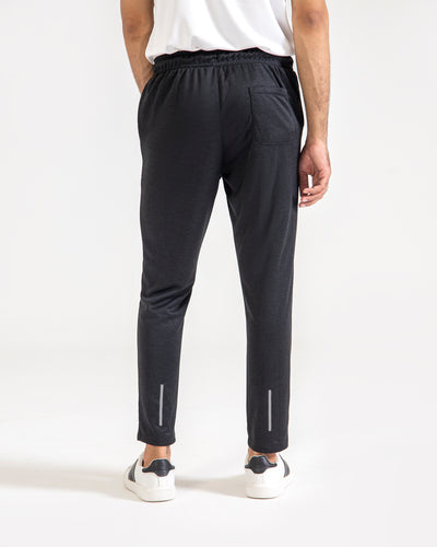 Men Basic Straight Active Wear Trouser