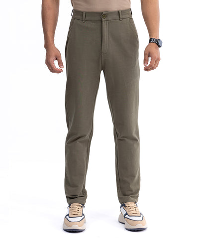 Men Straight Knitted Chino