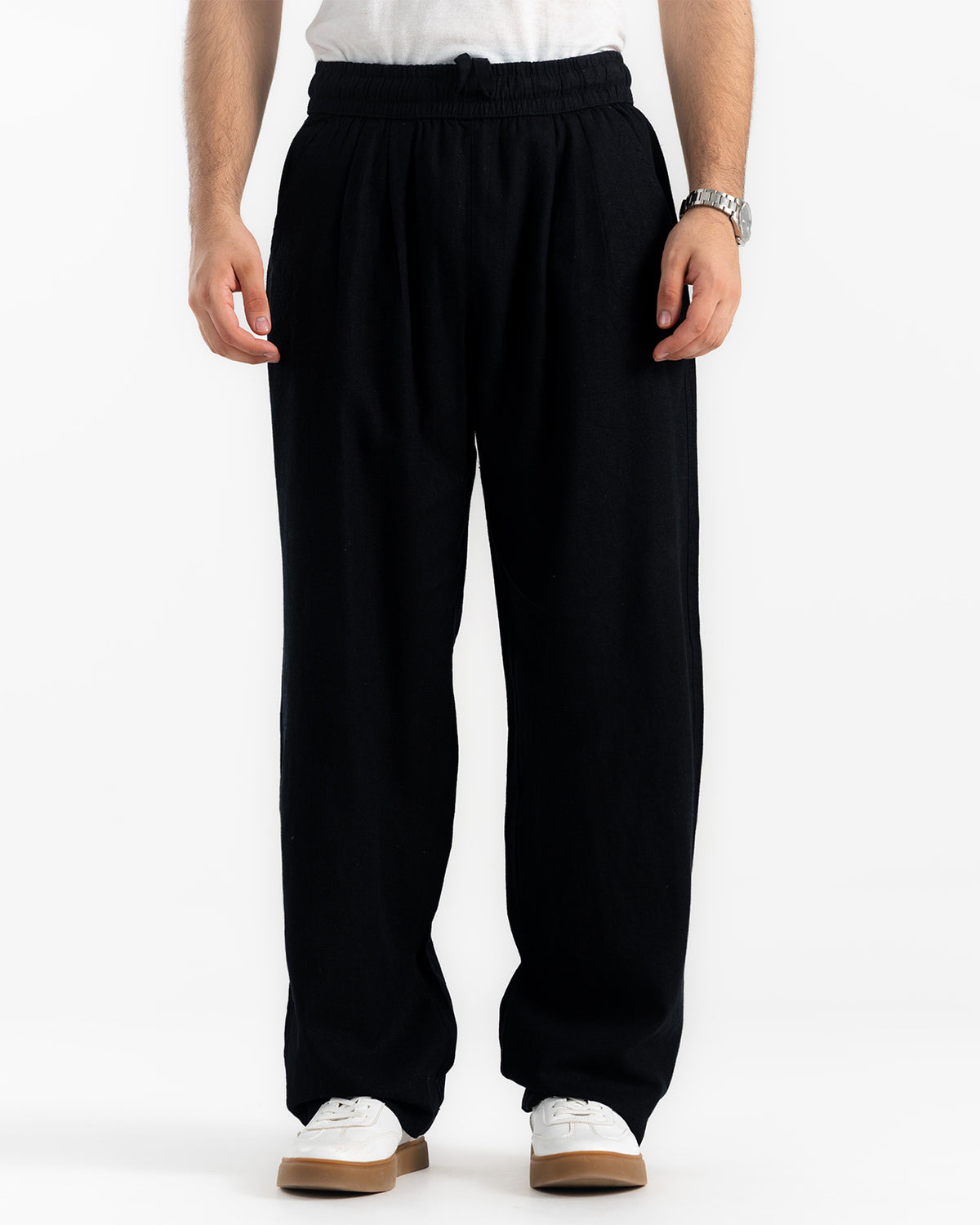 Men Basic Straight Trouser