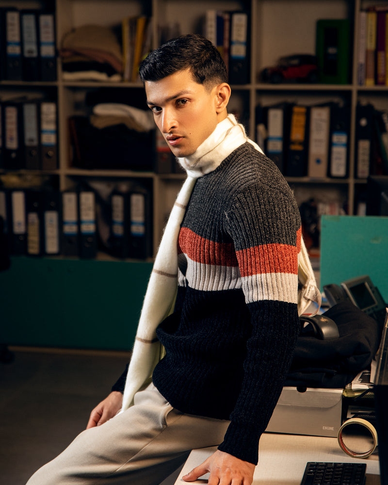 Men Crew Neck Sweater - Engine - Buy Now