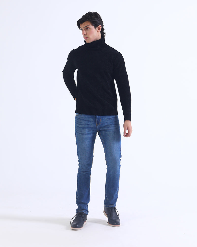 Men Mock Neck Sweater - Engine - Buy Now