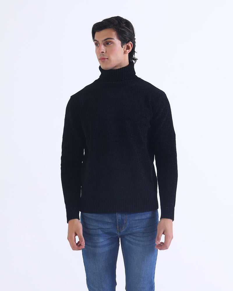 Men Mock Neck Sweater - Engine - Buy Now