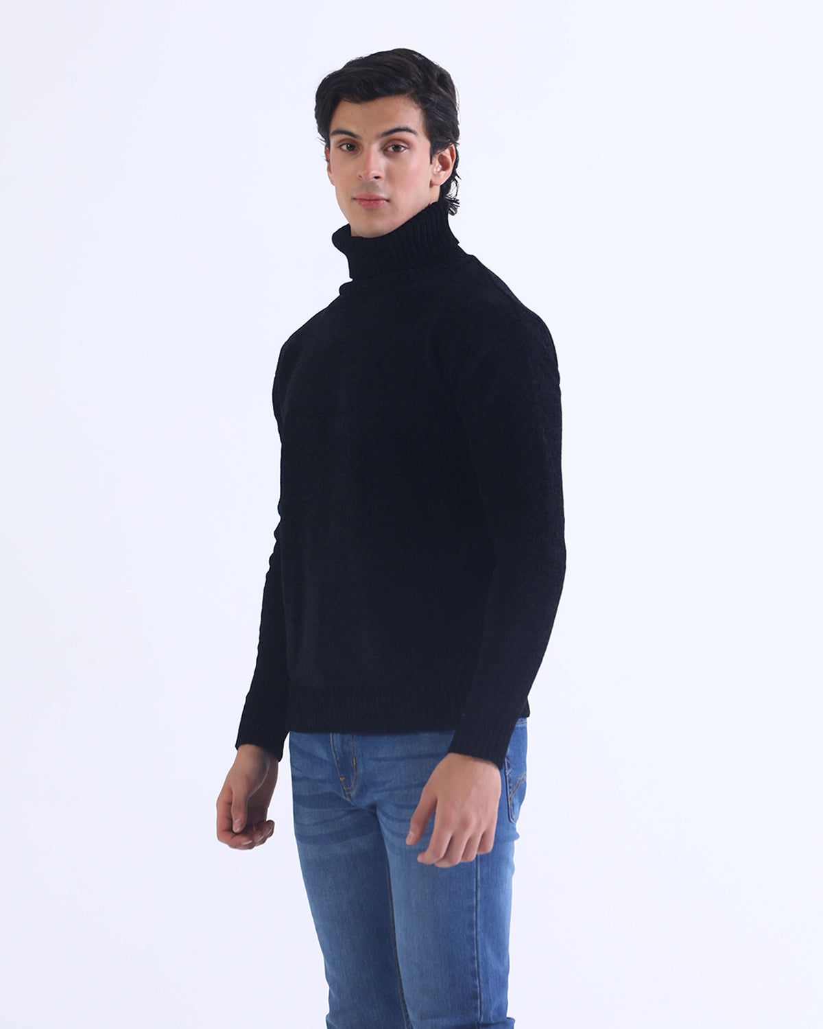 Men Mock Neck Sweater - Engine - Buy Now