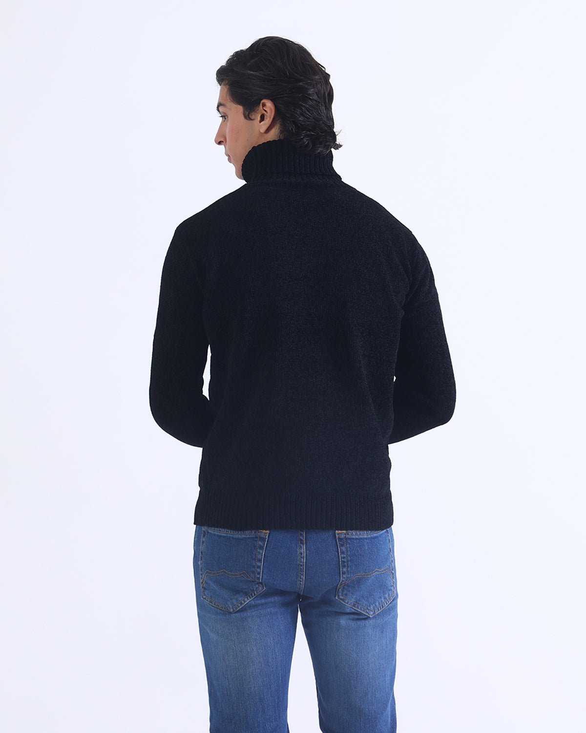 Men Mock Neck Sweater - Engine - Buy Now