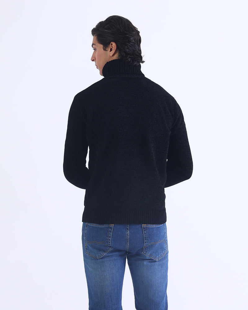 Men Mock Neck Sweater - Engine - Buy Now