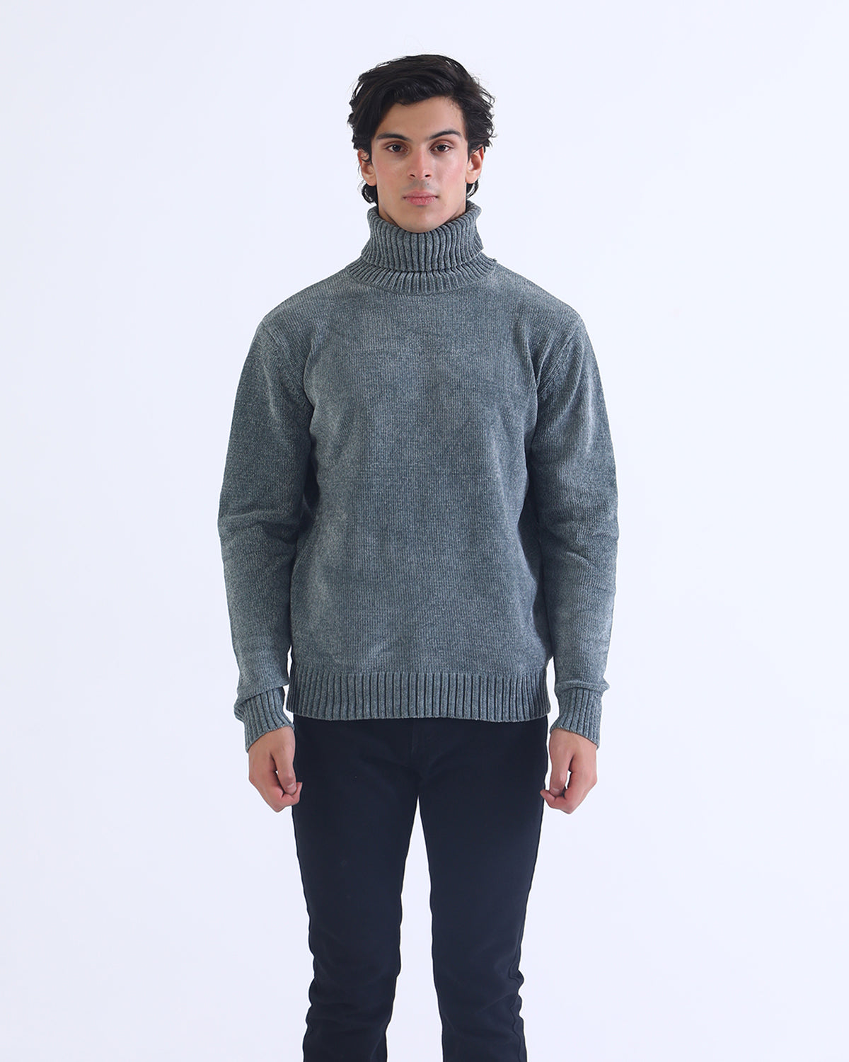 Men Mock Neck Sweater - Engine - Buy Now