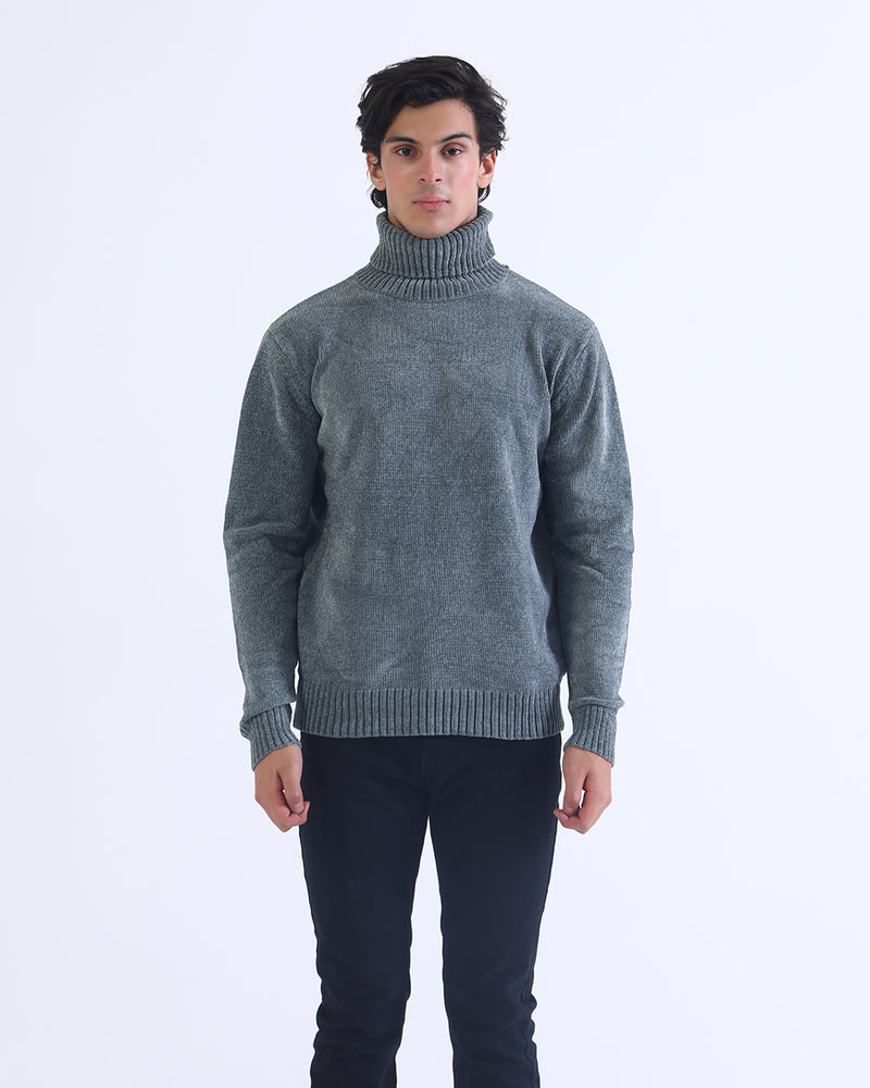 Men Mock Neck Sweater - Engine - Buy Now