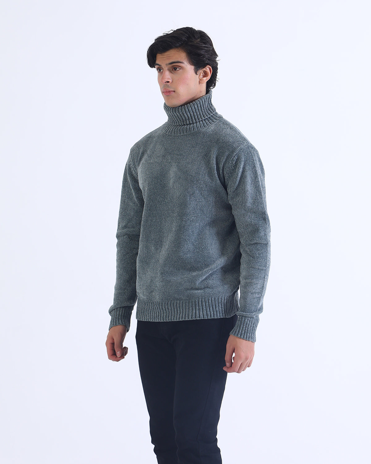 Men Mock Neck Sweater - Engine - Buy Now