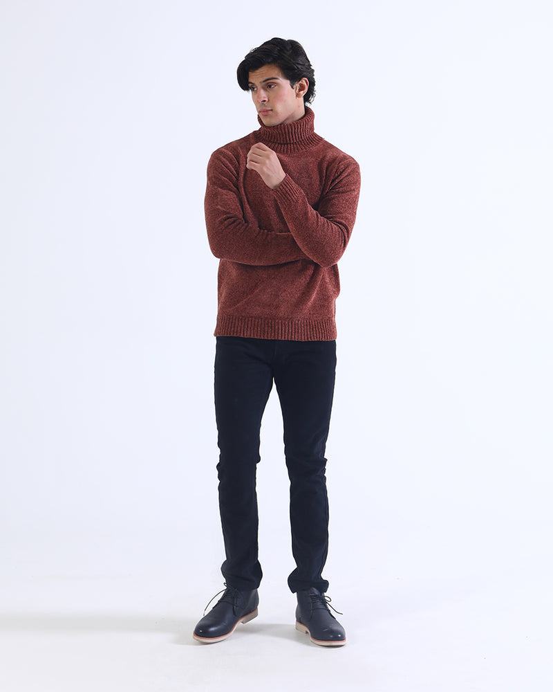 Men Mock Neck Sweater - Engine - Buy Now