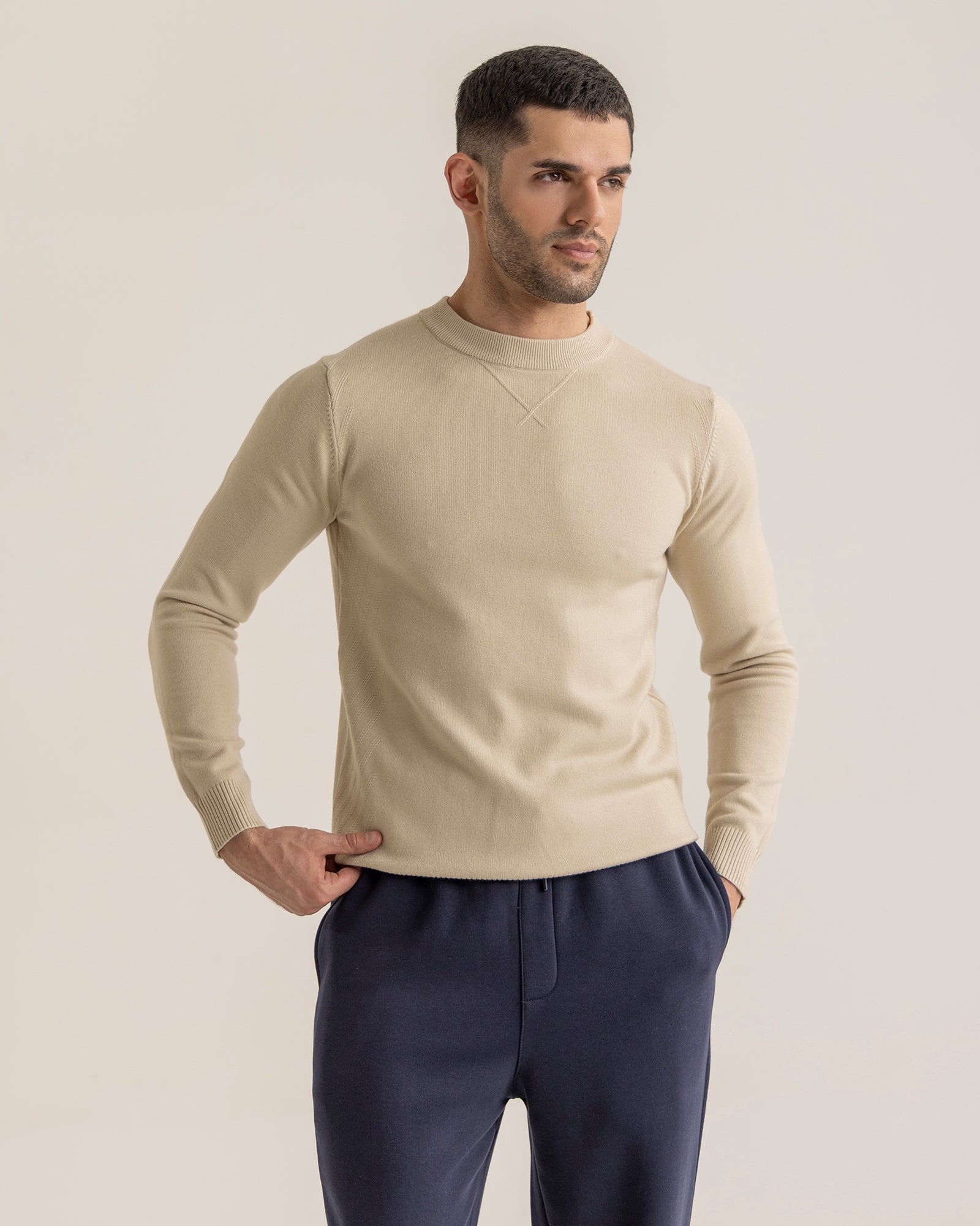 Men Crew Neck Sweater