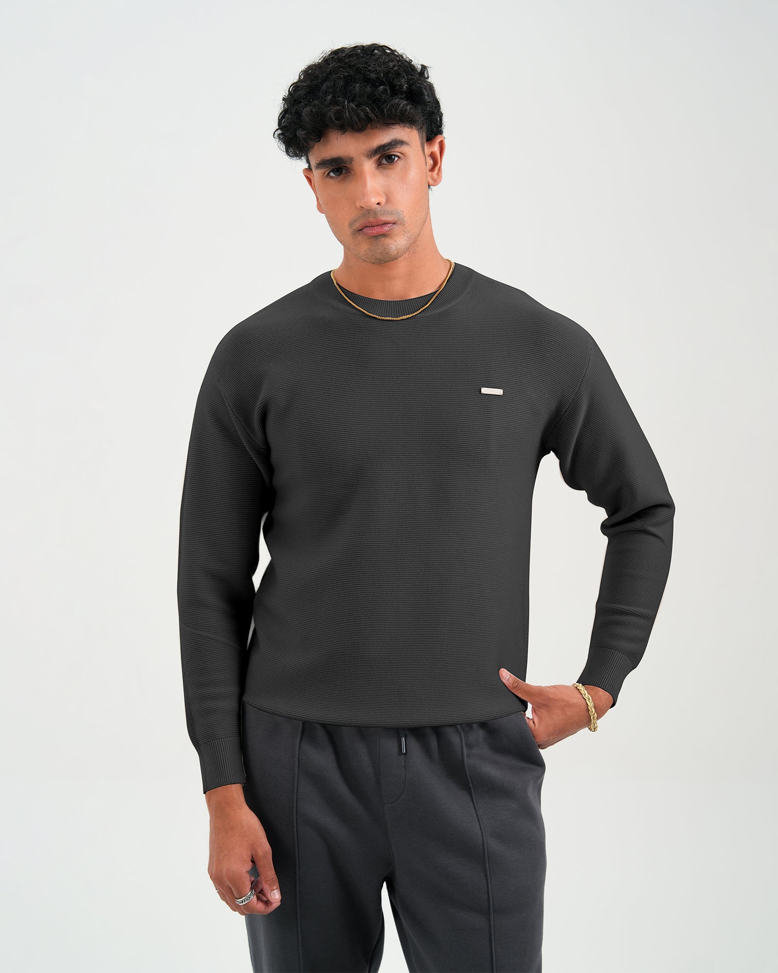 Men Crew Neck Sweater - Engine - Buy Now