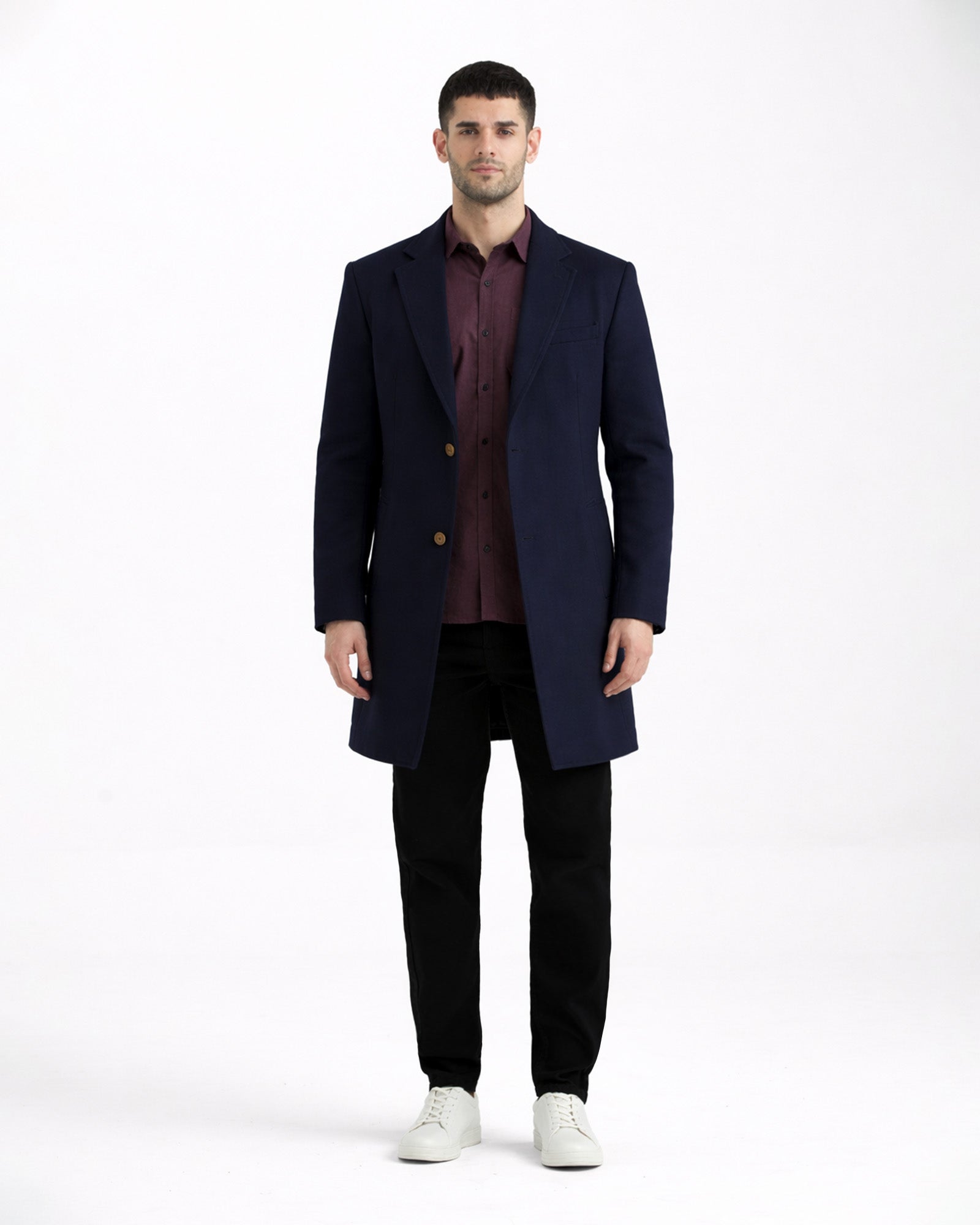 Men Long Coat - Engine - Buy Now