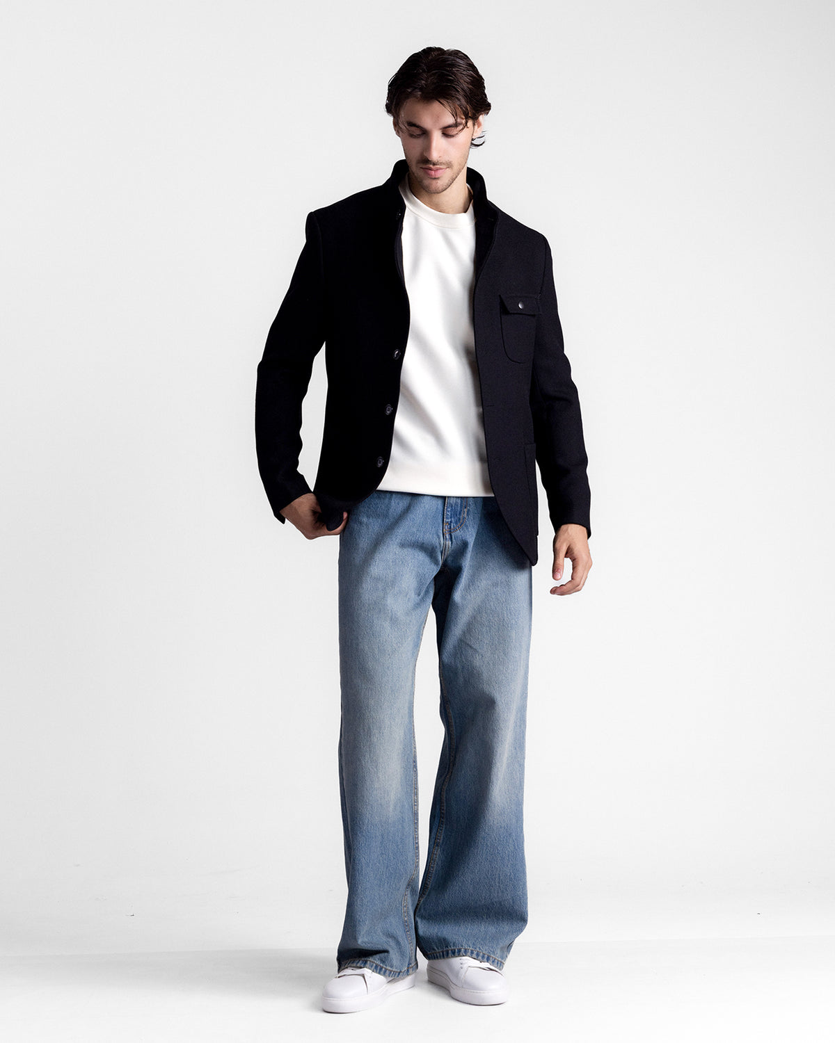 Men Mid Length Blazer - Engine - Buy Now