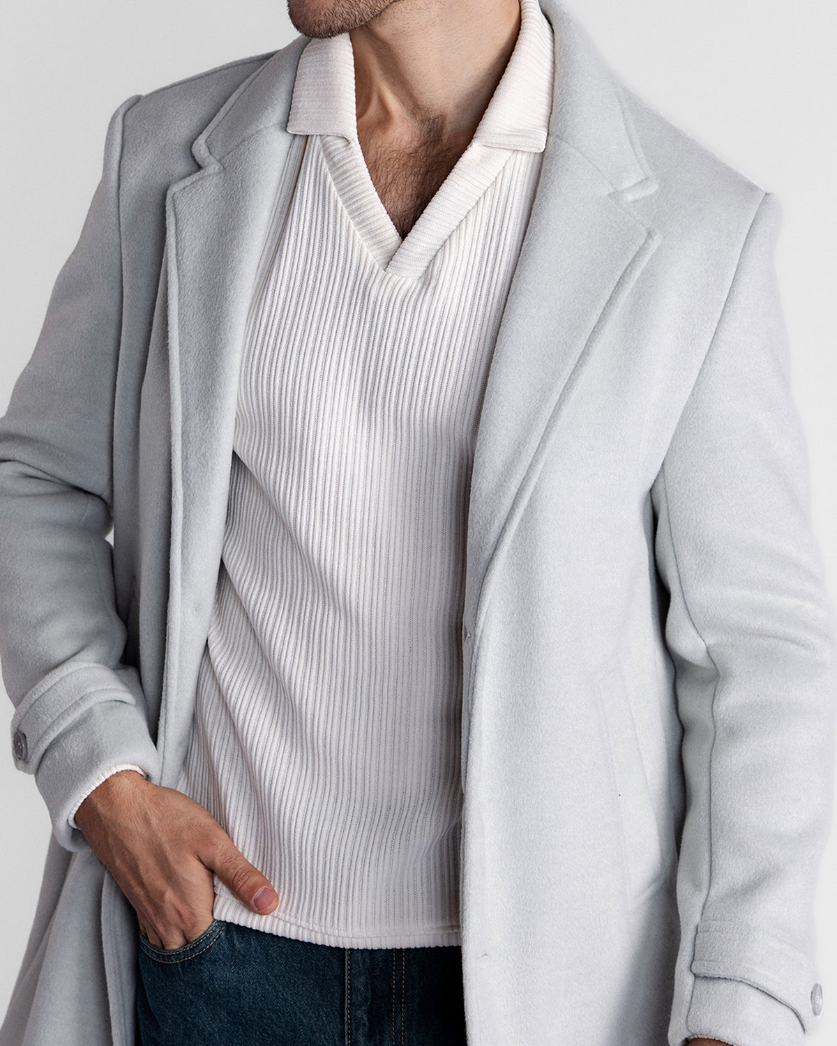 Men Mid Length Blazer - Engine - Buy Now
