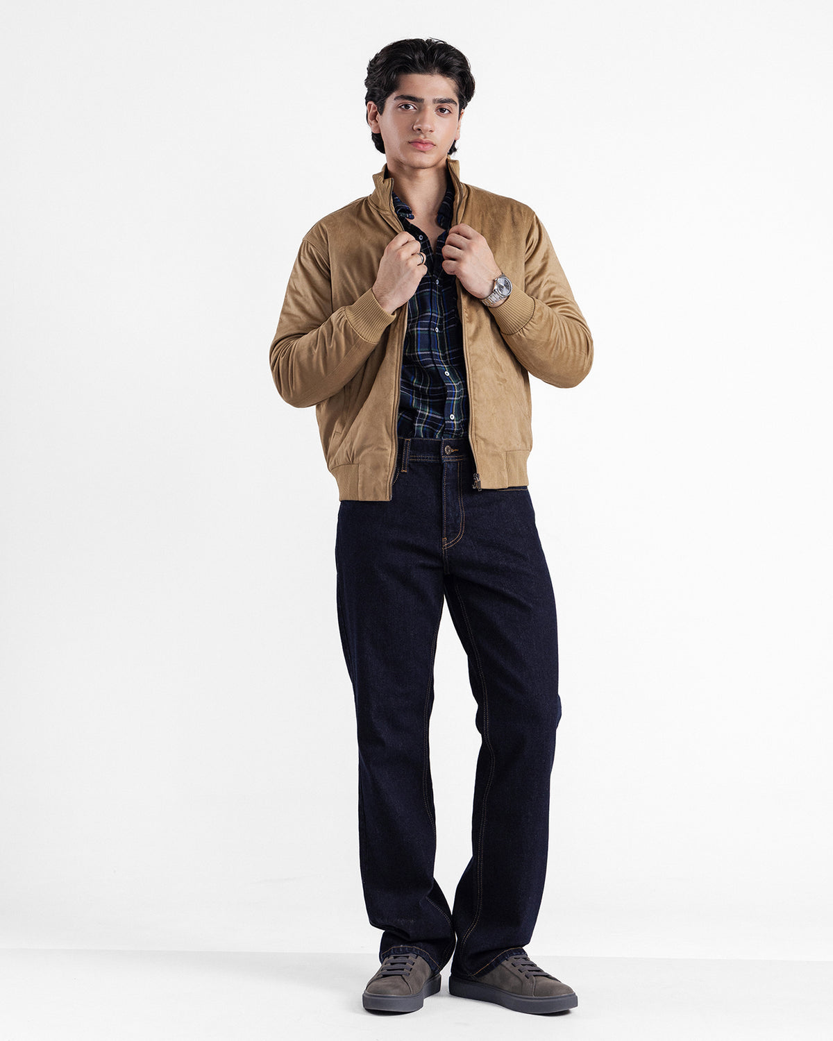 Men Suede jacket - Engine - Buy Now