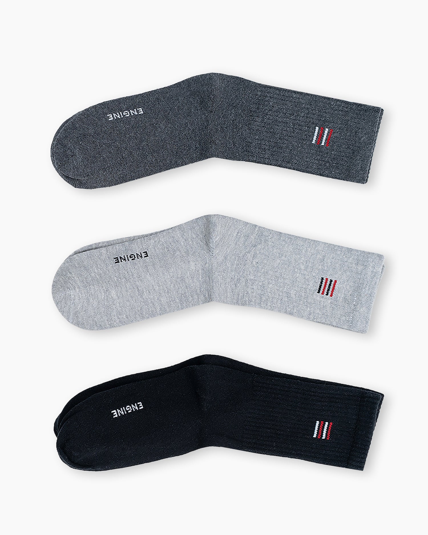 Men Crew Cut Socks - Engine - Buy Now
