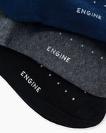 Men Crew Cut Socks - Engine - Buy Now
