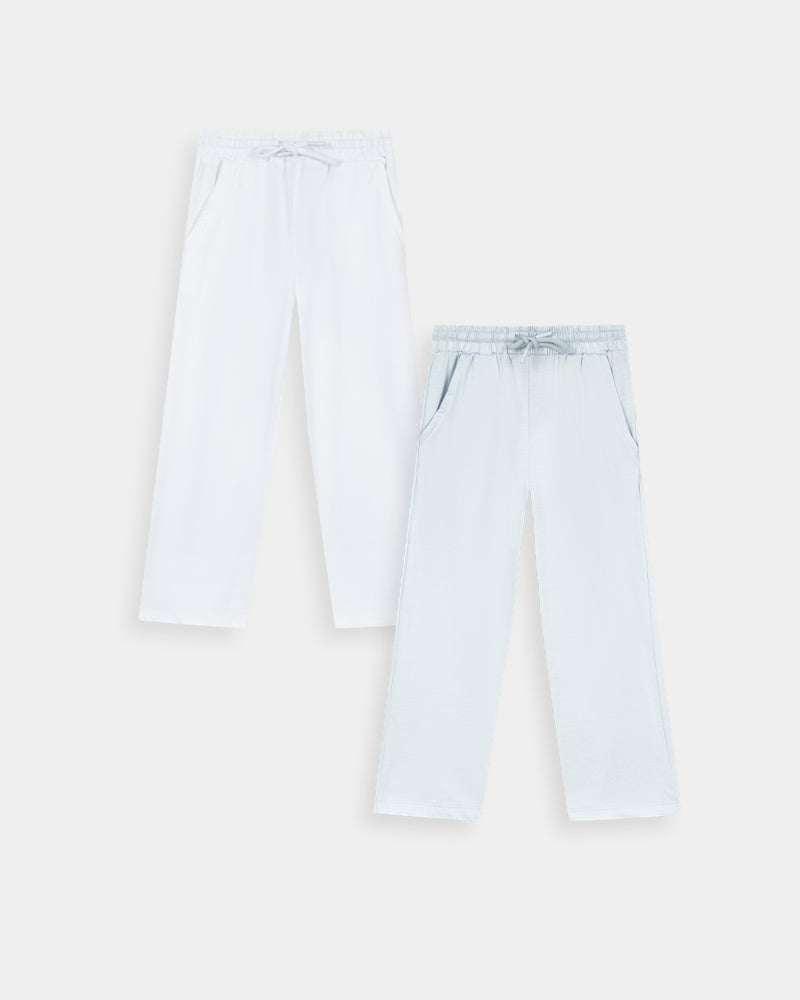 Girls Flared Trouser (Pack Of 2) - Engine - Buy Now
