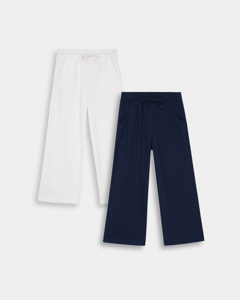 Girls Flared Trouser (Pack Of 2) - Engine - Buy Now