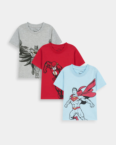Boys Graphic Tee (Pack Of 3)