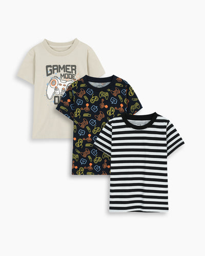 Boys T Shirt (Pack Of 3)
