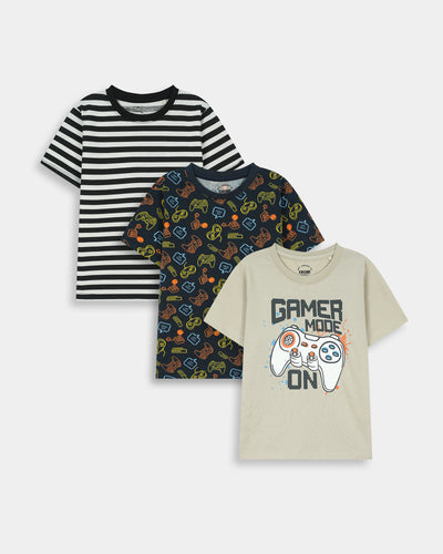Boys T Shirt (Pack Of 3)