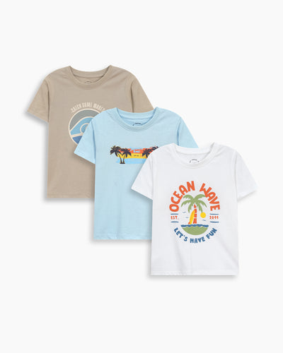 Boys T Shirt (Pack Of 3)