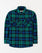 Boys Blue Color Flannel Long Sleeve Check Causal Shirt For BOYS - ENGINE