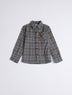 Boys L/S Check Casual Shirt