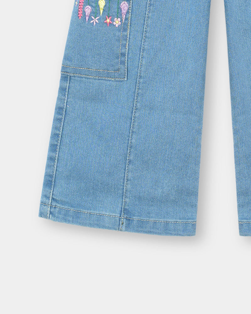 Girls Flared Denim - Engine - Buy Now
