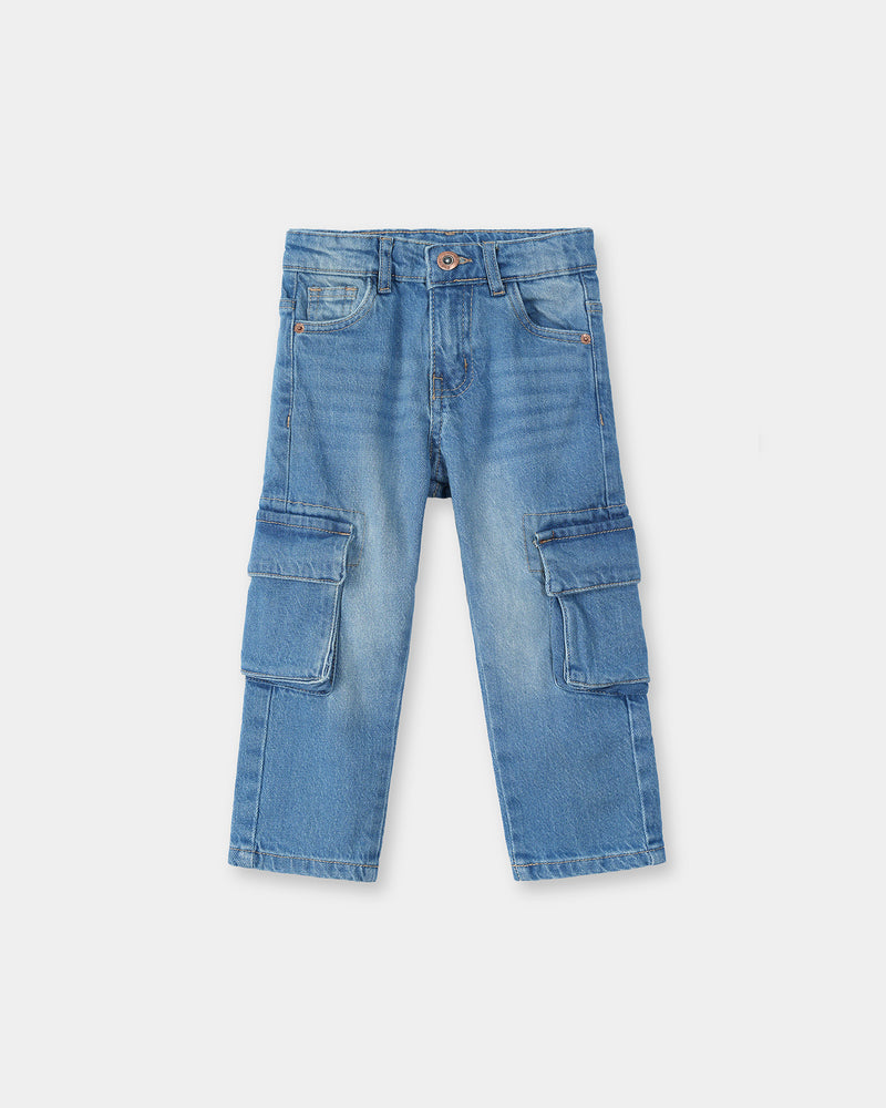 Boys Cargo Denim - Engine - Buy Now