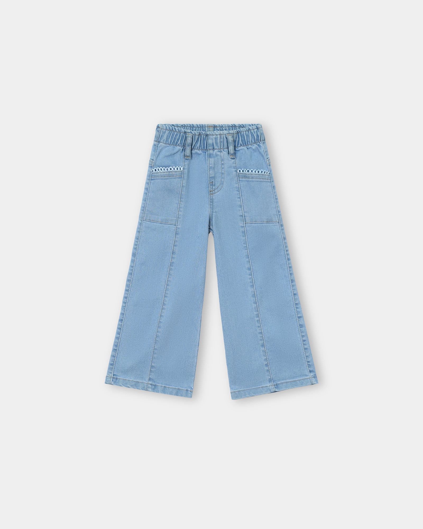 Girls Flared Denim