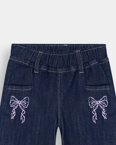 Girls Flared Denim