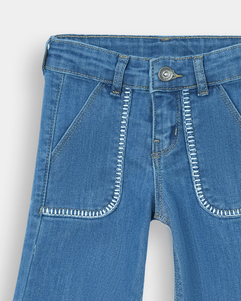 Girls Flared Denim - Engine - Buy Now