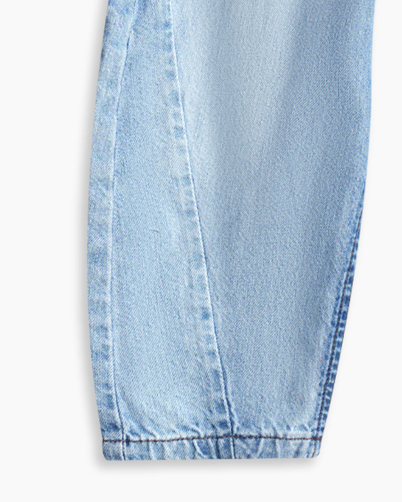 Girls Balloon Fit Denim