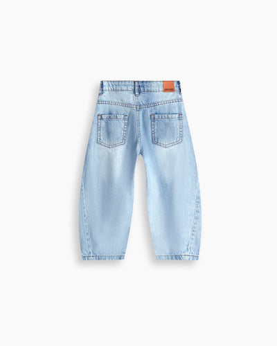 Girls Balloon Fit Denim