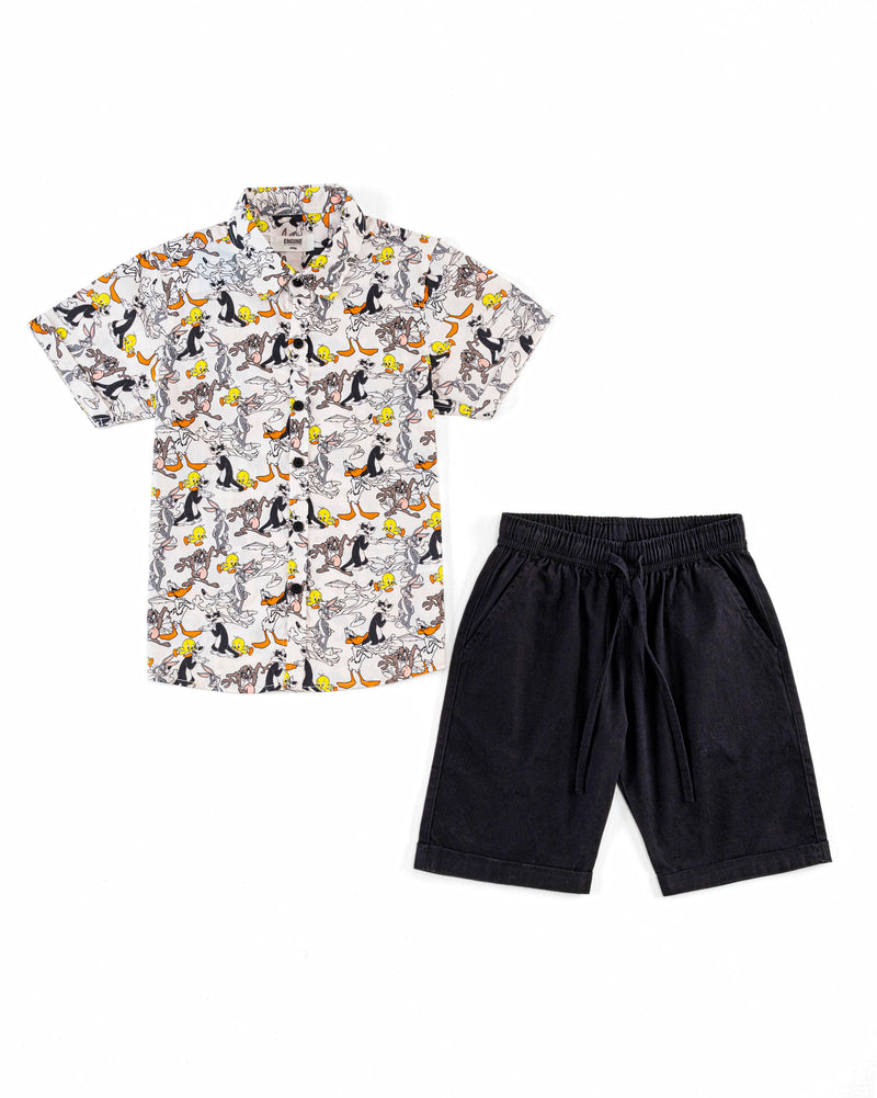 Boys Printed Suit - Engine - Buy Now