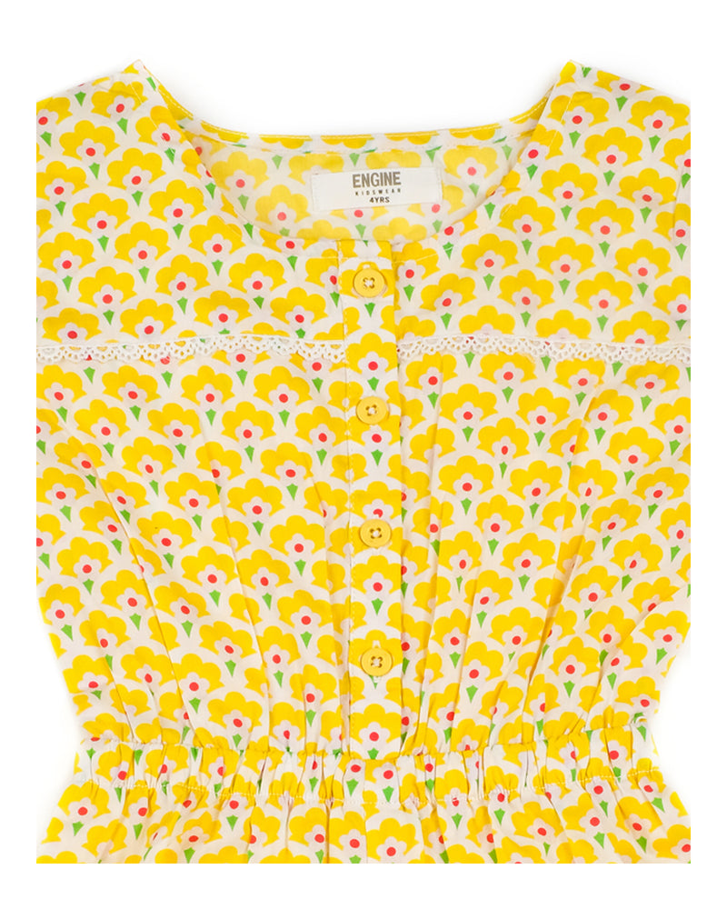 Girls Cape Sleeves Jumpsuit - Engine - Buy Now