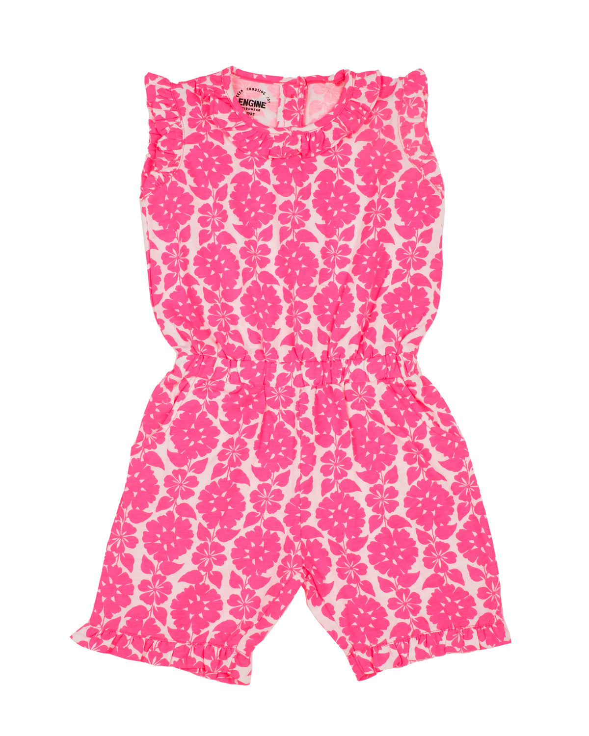 Girls Sleeveless Romper - Engine - Buy Now