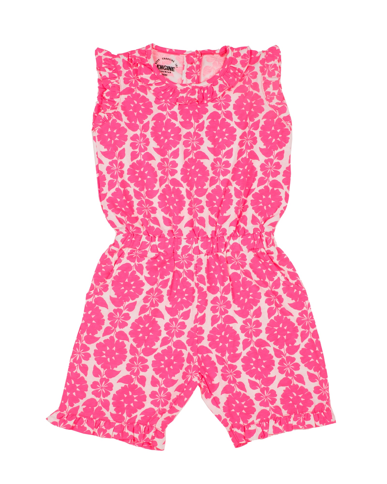 Girls Sleeveless Romper - Engine - Buy Now