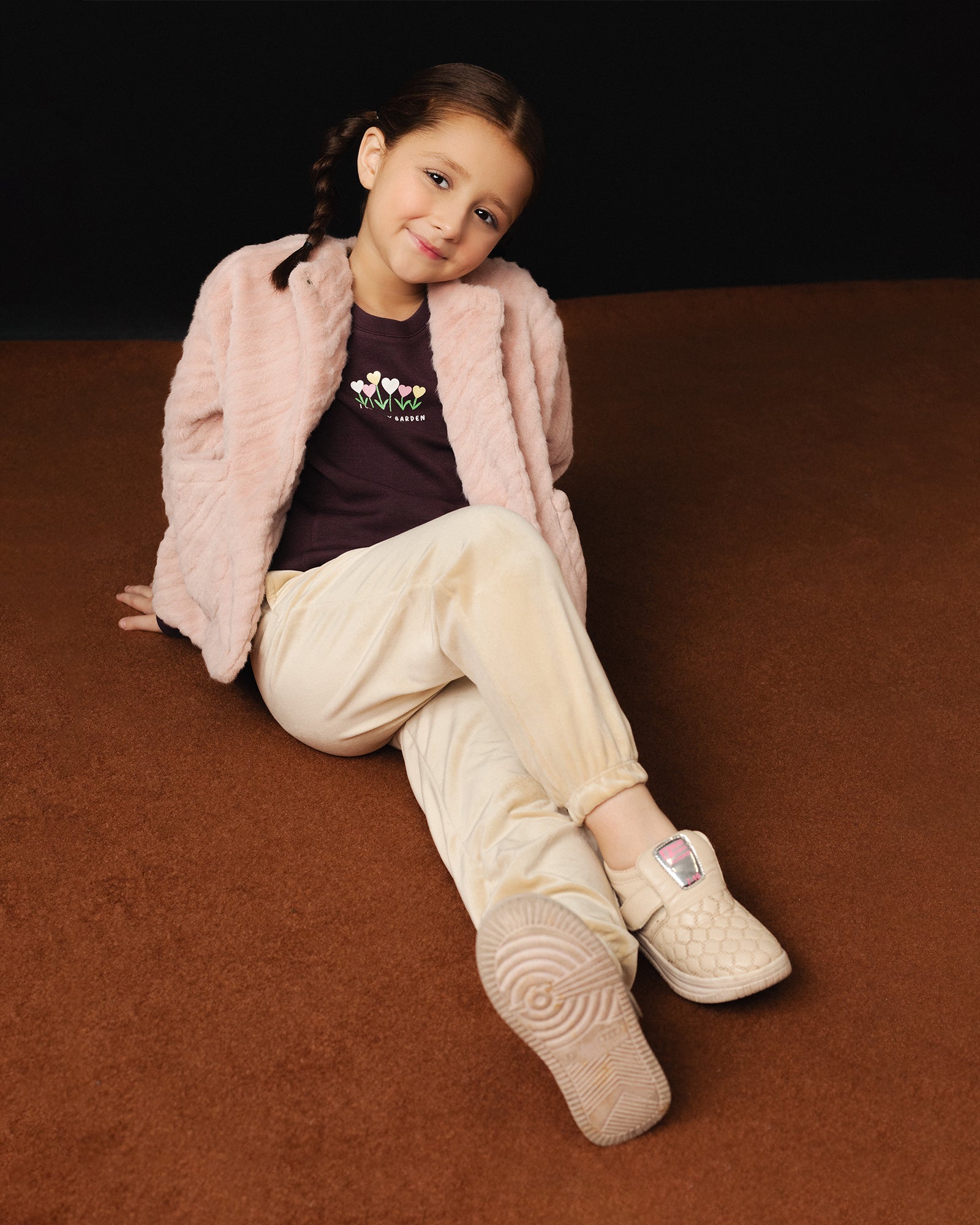 Girls Fur Jacket