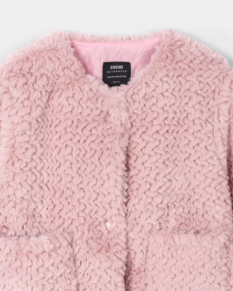 Girls Fur Jacket - Engine - Buy Now